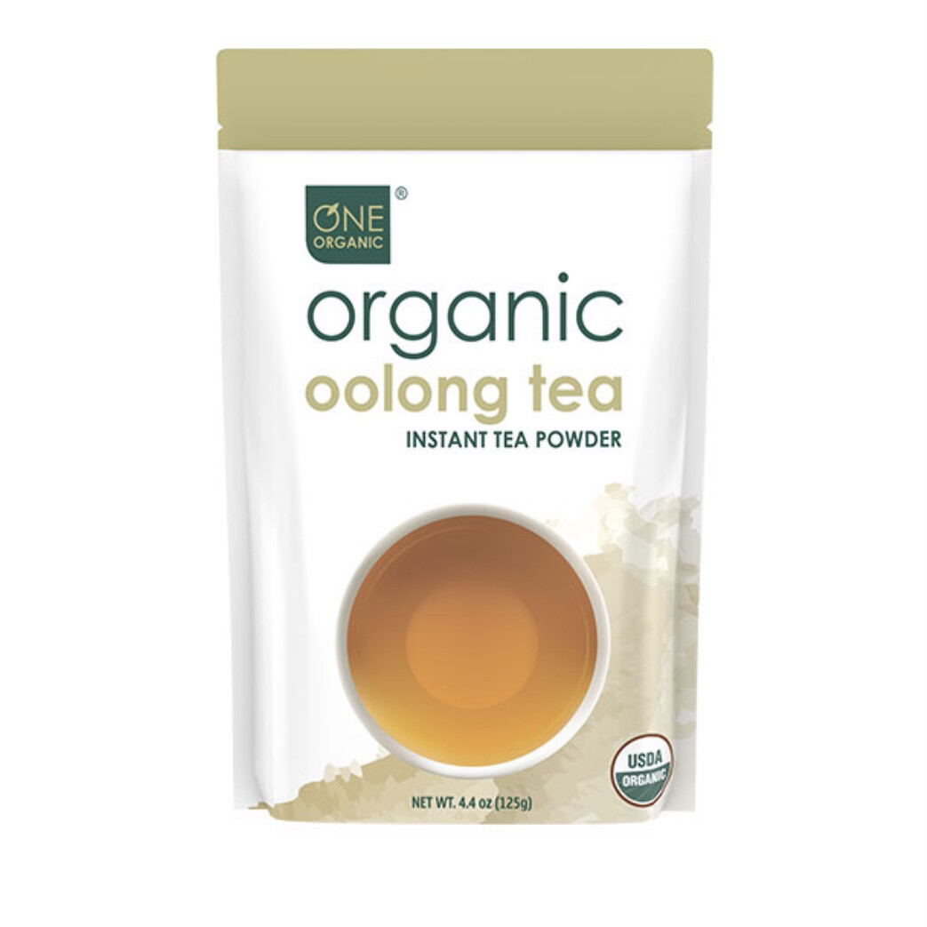 One Organic Oolong Tea 有机乌龙茶粉 4.4oz 一包可冲125杯!