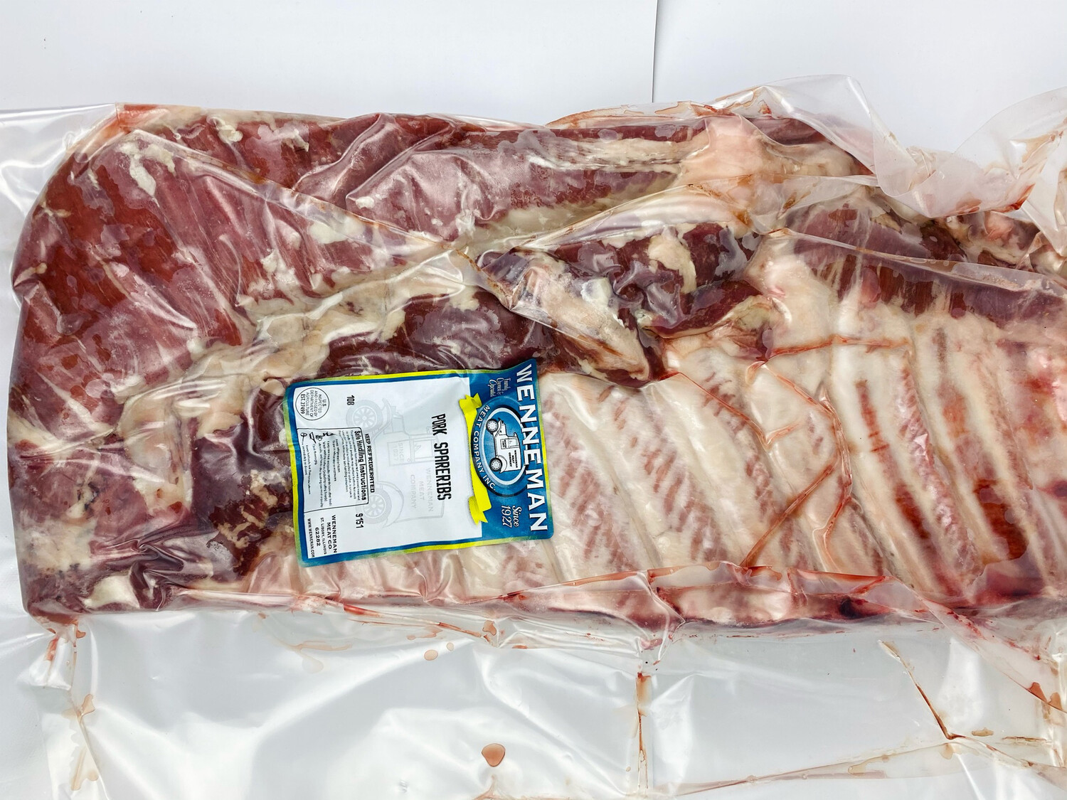 Berkshire Pork Spareribs (random weight) 黑毛猪小排骨 $8.99/lb
