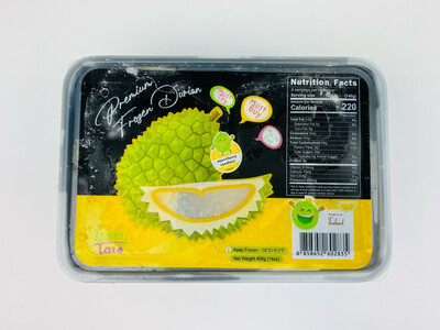 Lucky Taro Frozen Monthong Durian Meat(seedless) 泰国金枕头榴莲肉/急冻(冇核/顶级) 一包1磅