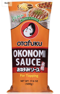Otafuku Okonomi Okonomiyaki Pancake Sauce 17.6oz 日本大阪烧什锦烧浇汁