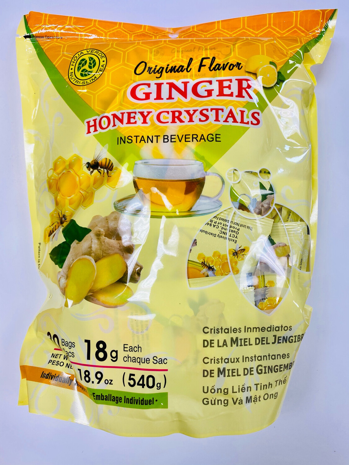 Ginger Honey Crystals 450g 蜂蜜姜晶