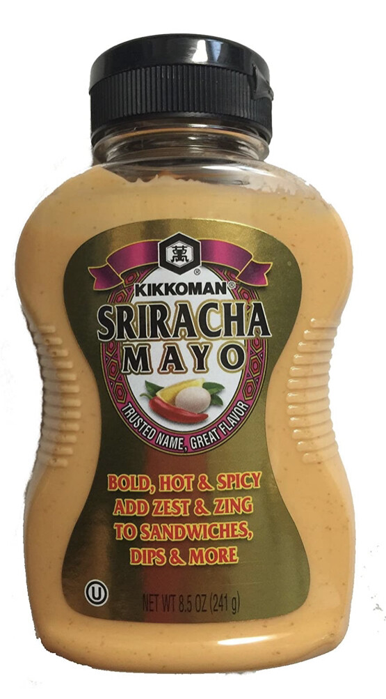 Kikkoman Sriracha Mayonnaise 8oz 美味是拉差辣美乃滋酱， 用于三明治酱， 薯条蘸酱 本周特价