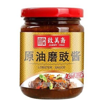 Jammy Chai Black Bean Sauce 230g 致美斋原油磨豉酱