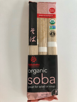 Hakubaku SOBA 有机荞麦面 健康美味 9.5 安士