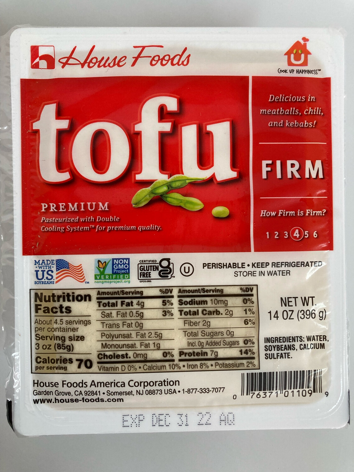 House Foods Firm Tofu 老豆腐 14安士
