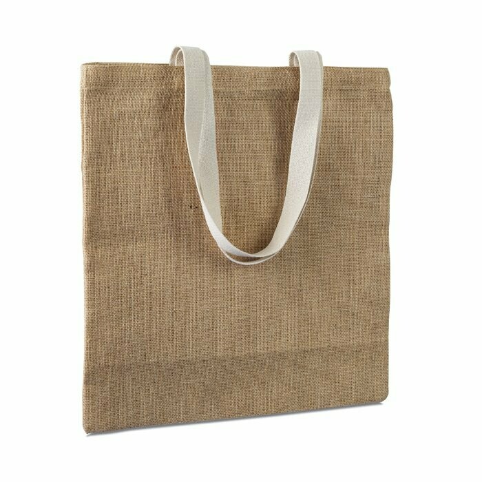 Tote bag de yute asas de algodón