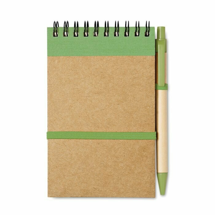 Libreta A6 + bolígrafo