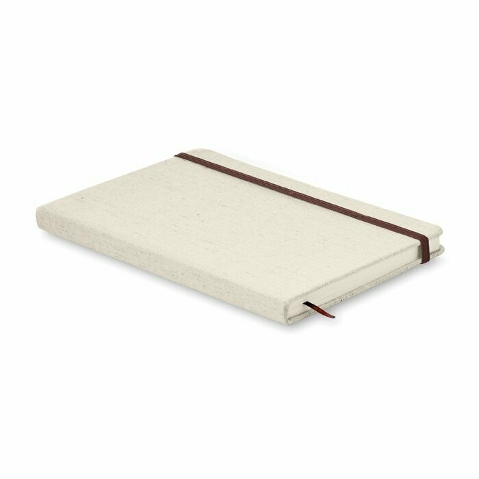 Libreta A5 con tapa de canvas