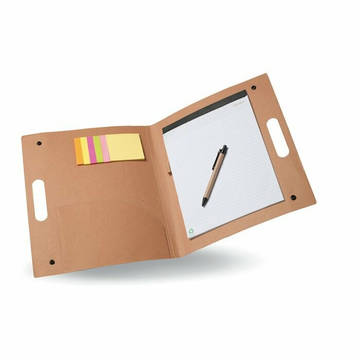Carpeta porta documentos en cartón