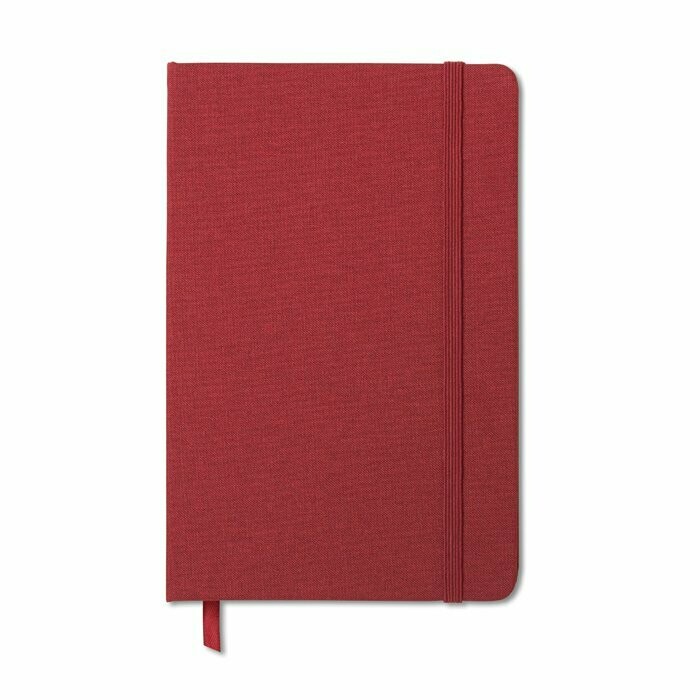 Libreta A5 con tapa téxtil