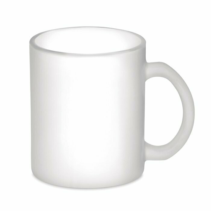 Taza de cristal glaseado para sublimación