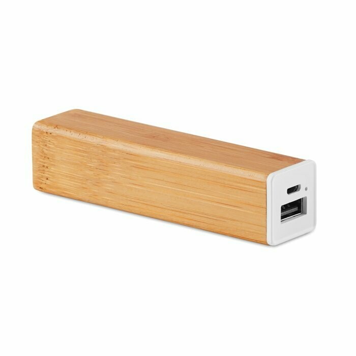 PowerBank de Bambú 2200 mAh