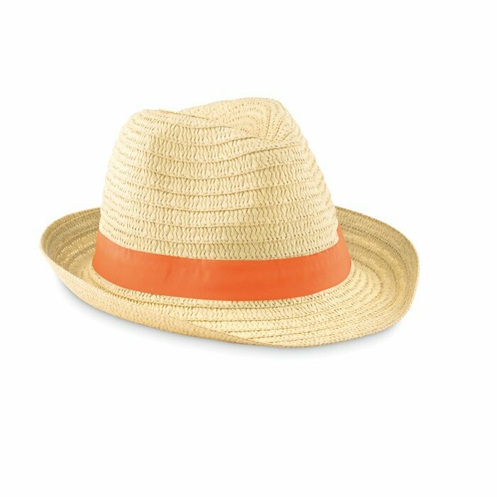 Sombrero de papel paja