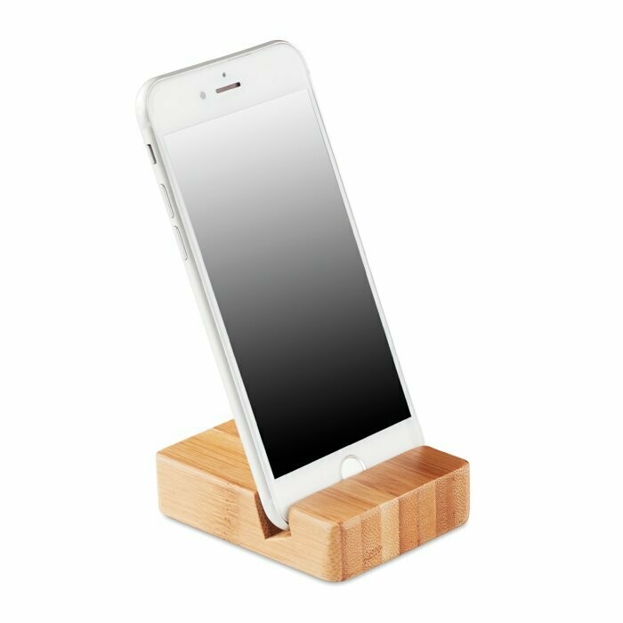 Soporte para teléfono de Bambú