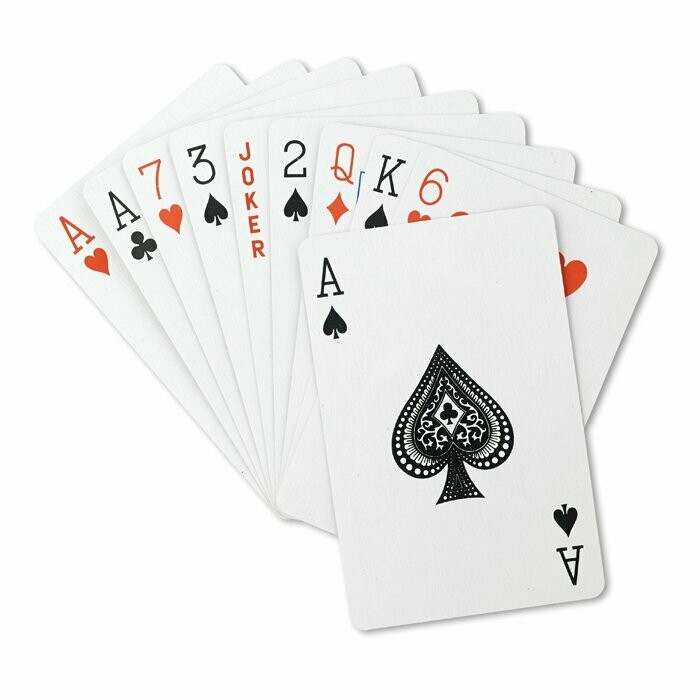 Baraja francesa de 54 cartas