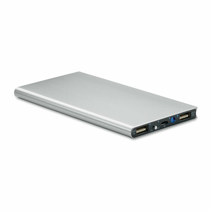 Powerbank solar de aluminio de 8000 mAh