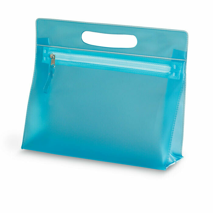 Neceser de PVC con cremallera