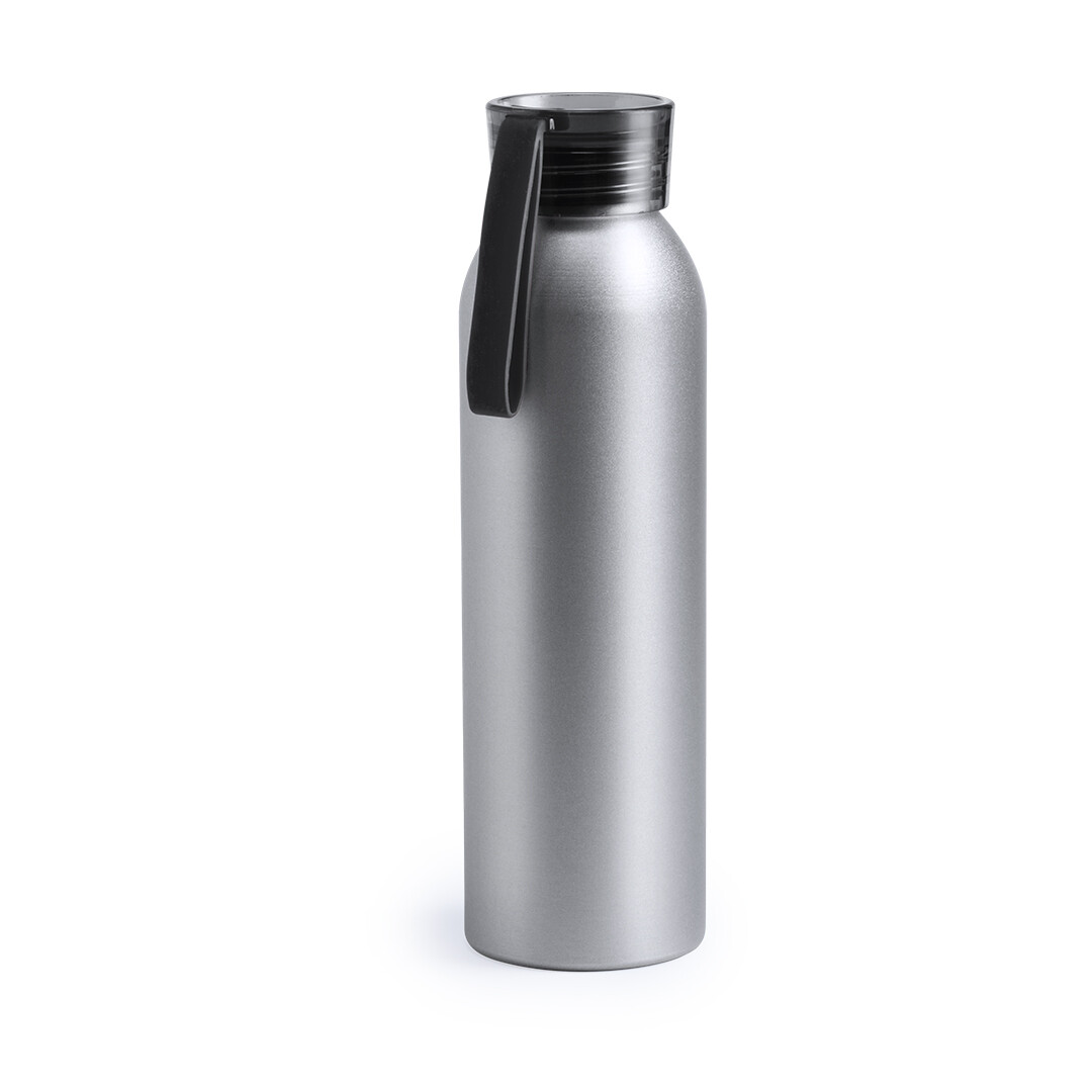 Bidón en aluminio 650ml, Color: Negro