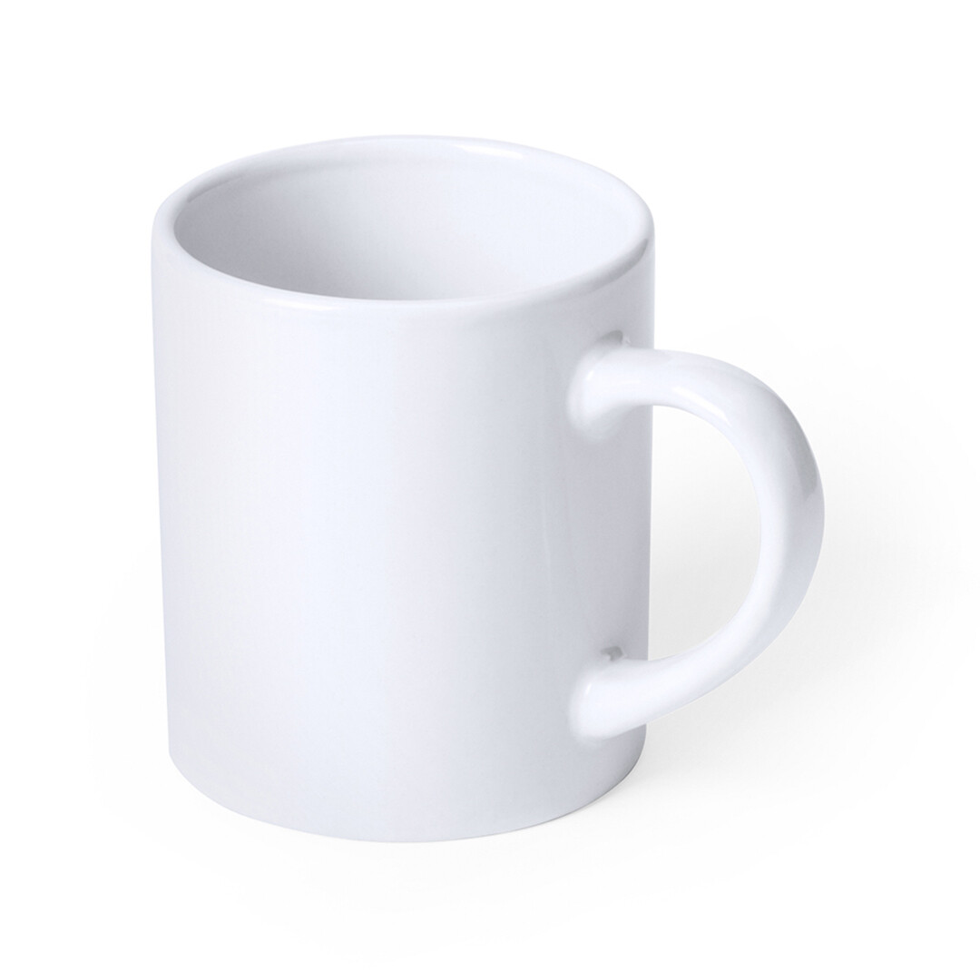 Taza de cerámica blanca 250ml