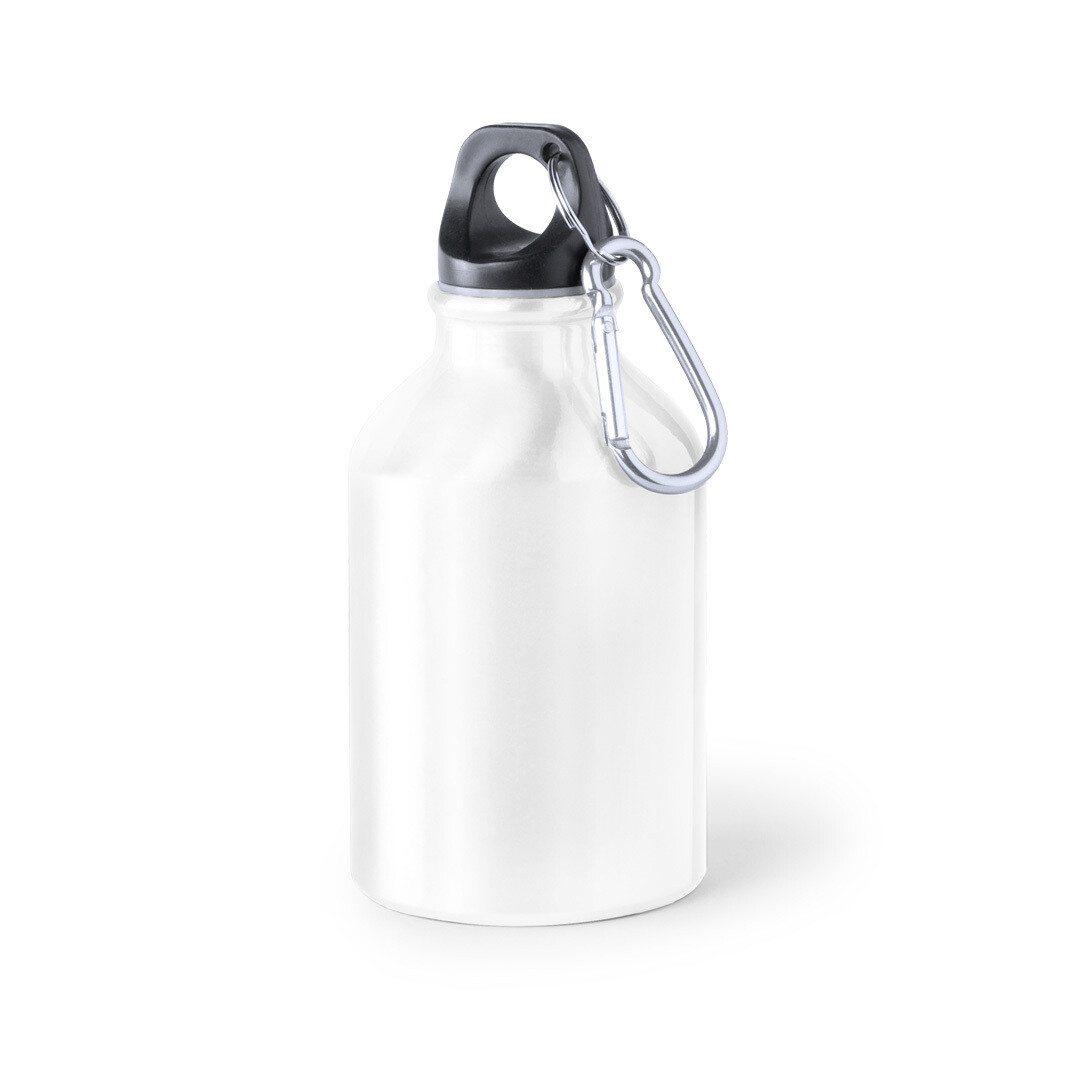Bidón en aluminio 330ml, Color: Blanco