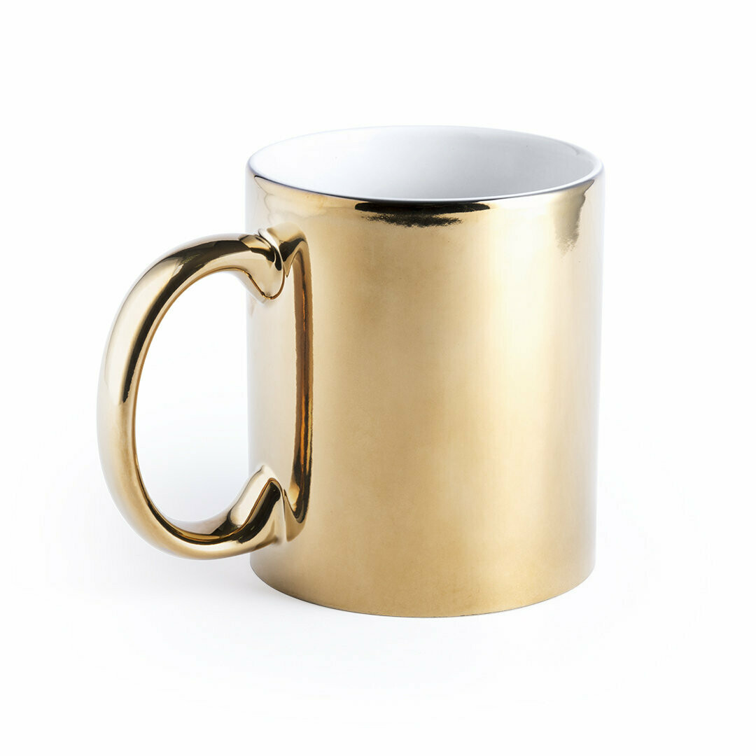 Taza de cerámica brillante de 350ml