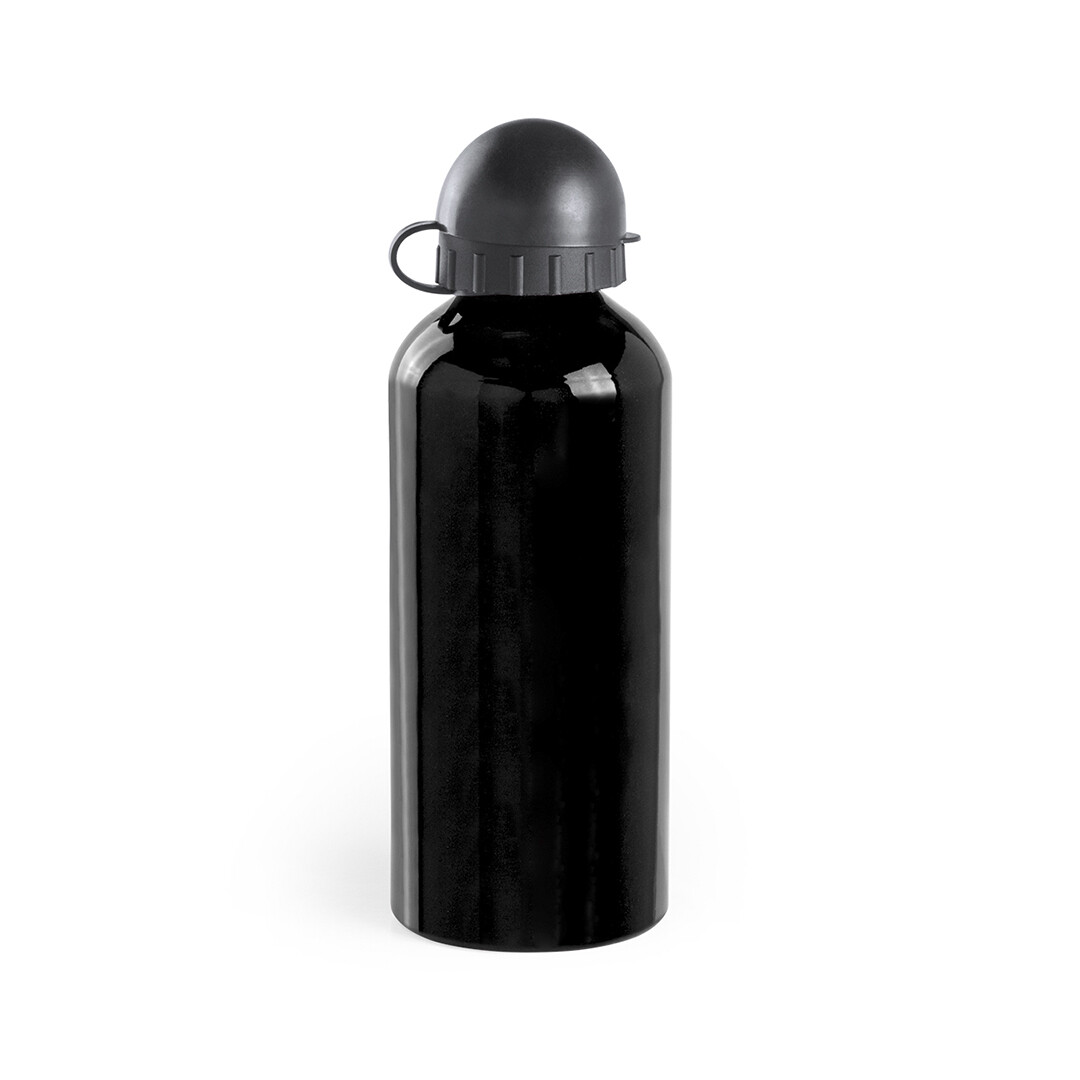 Bidón en aluminio 650ml, Color: Negro