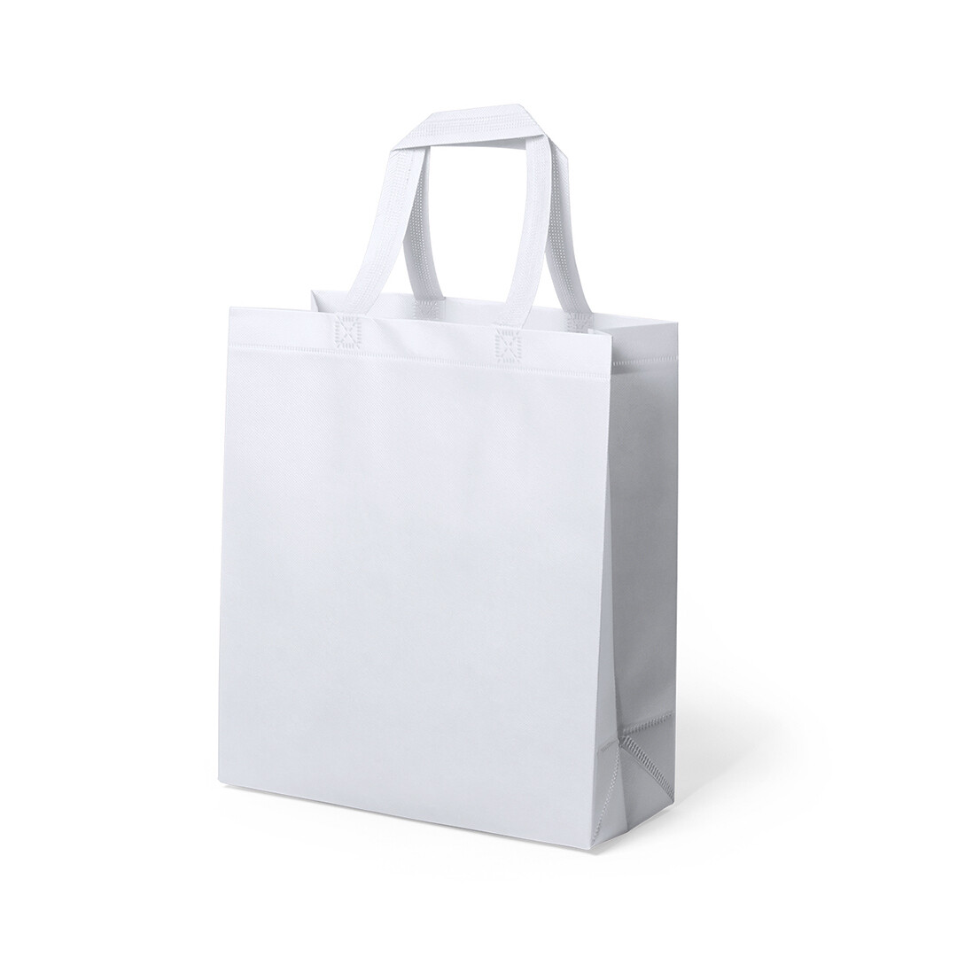 Bolsa non woven laminado extra resistente, Color del artículo: Blanco