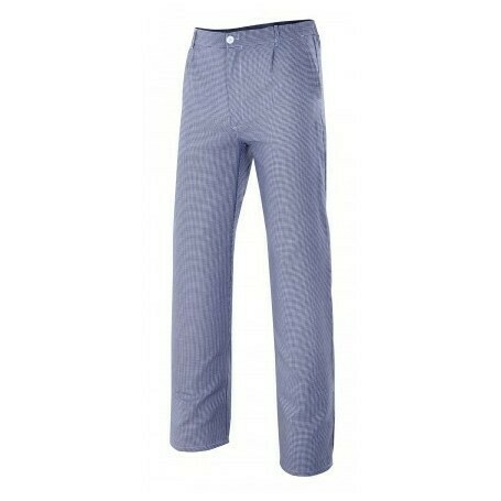 Pantalón de cocina, Color: Pata de Gallo Azul
