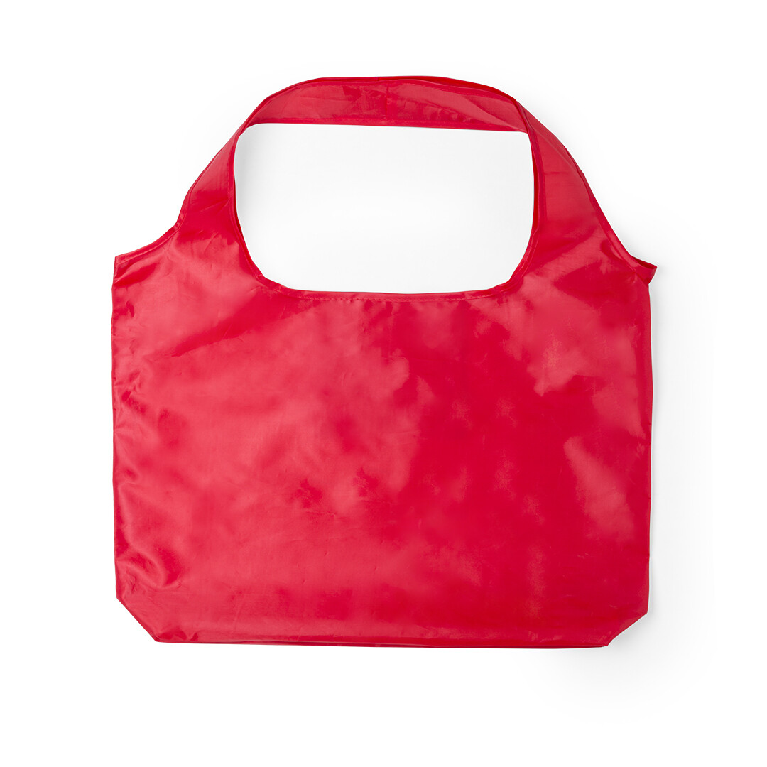 Bolsa plegable cuadrada poliester 190gr