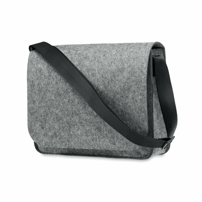 Bolsa de fieltro RPET con velcro