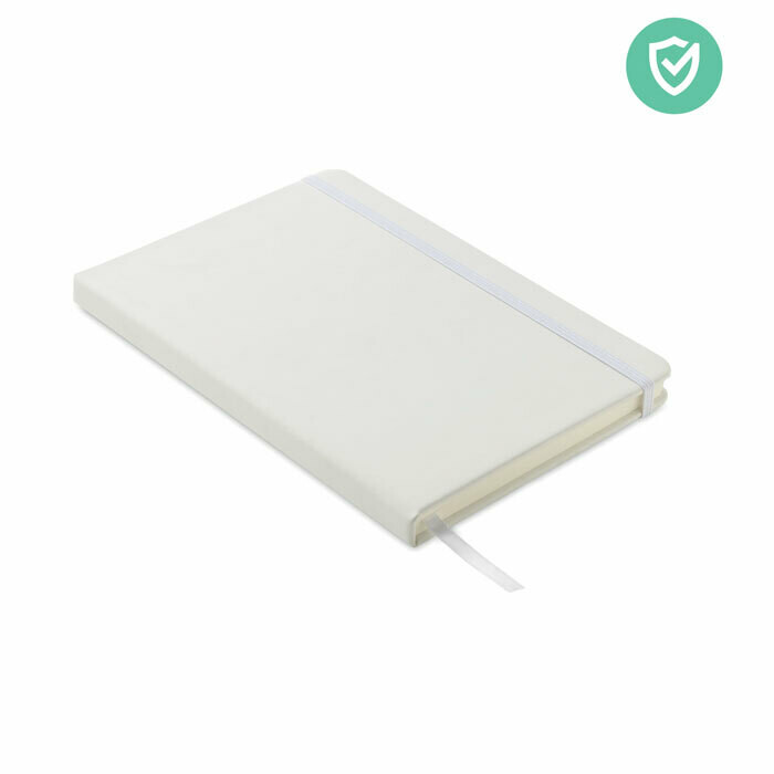 Libreta A5 de PU con goma elástica