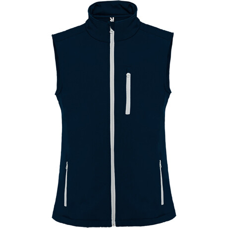Chaleco softshell de dos capas unisex, Color: Navy