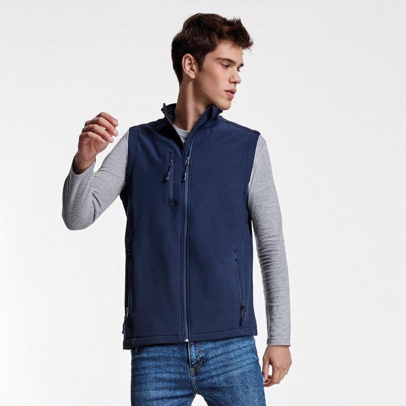 Chaleco softshell de dos capas unisex