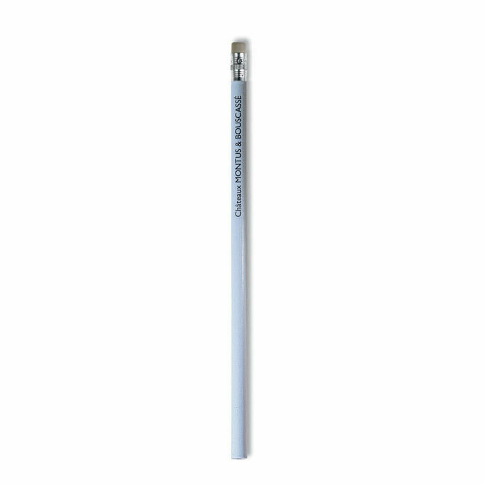 Lápiz de madera natural con goma, Talla: 1 color (min. 25 uds)