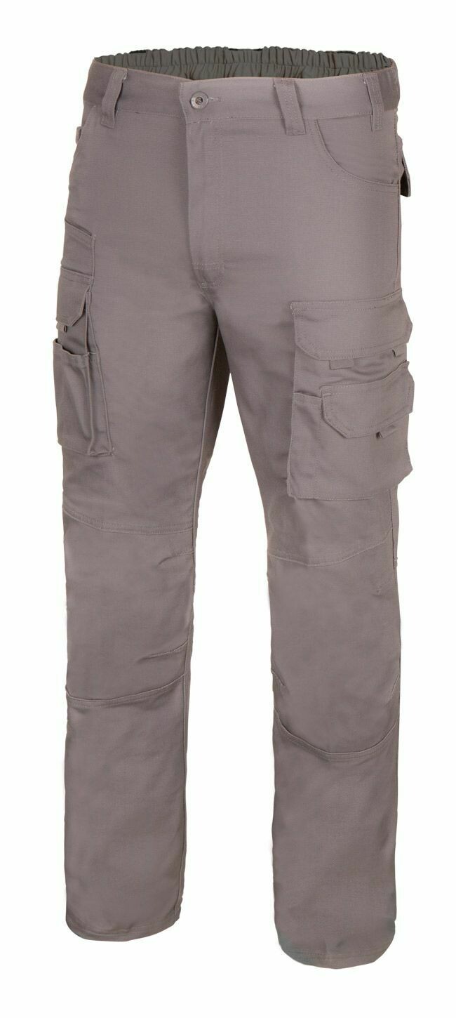 Pantalón en canvas multibolsillos 290gr