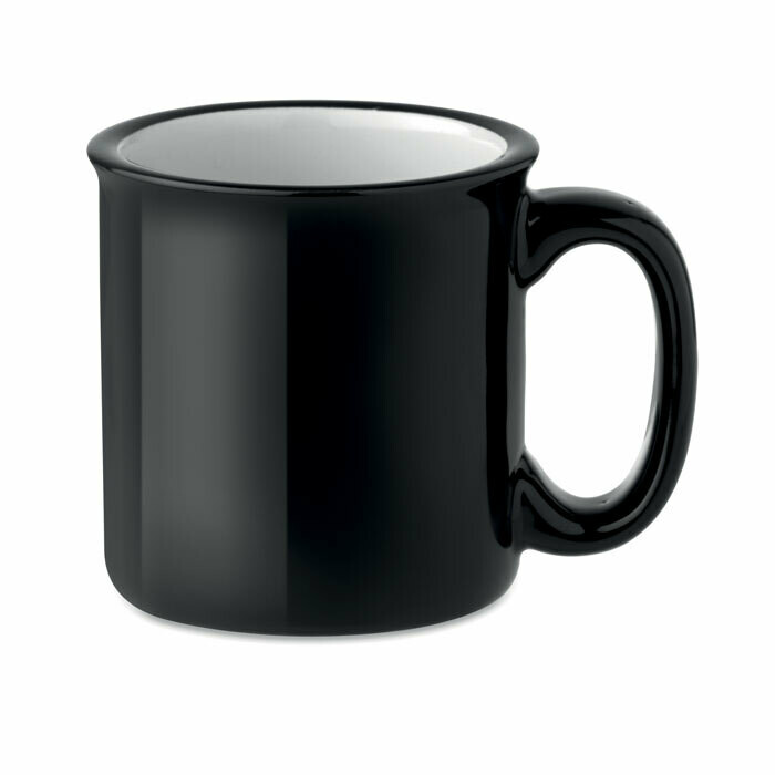Taza de cerámica vintage