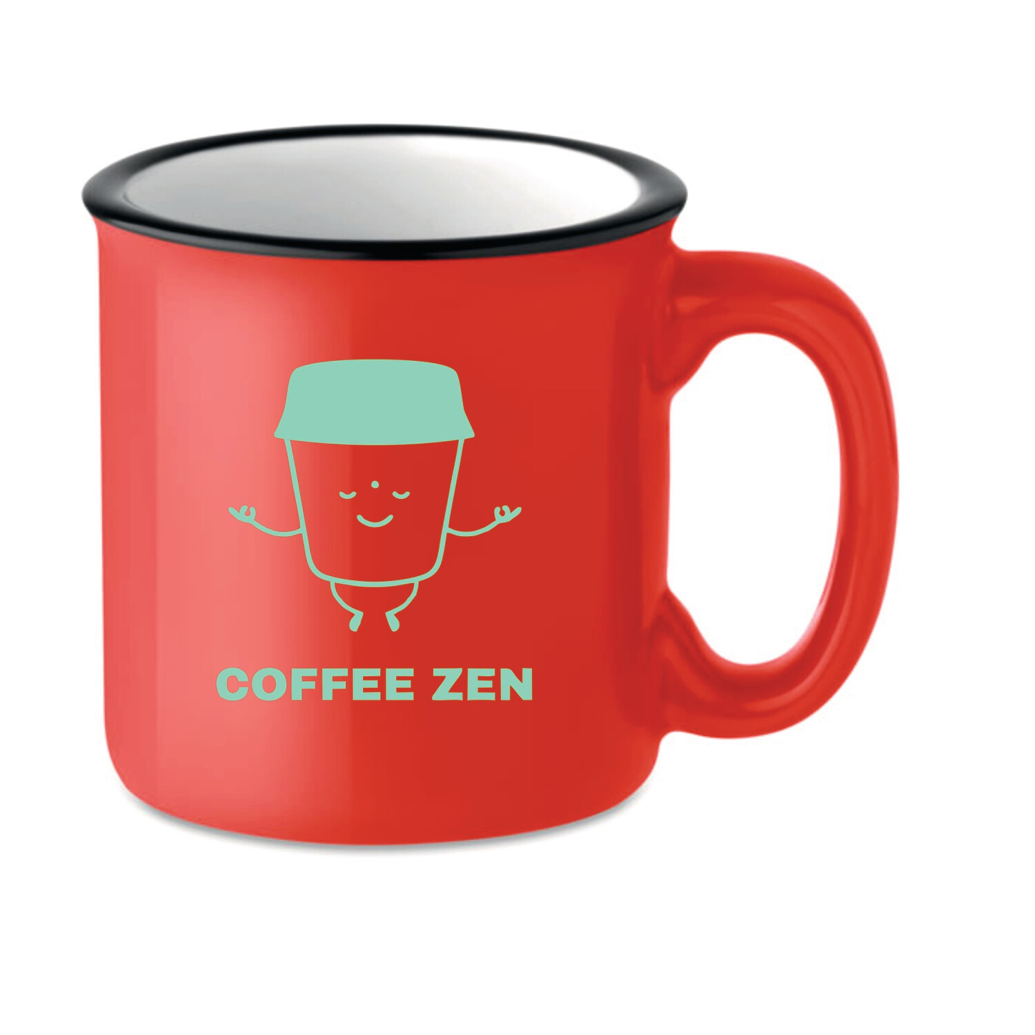 Taza de cerámica vintage, Talla: 1 Color (min. 25 uds.)