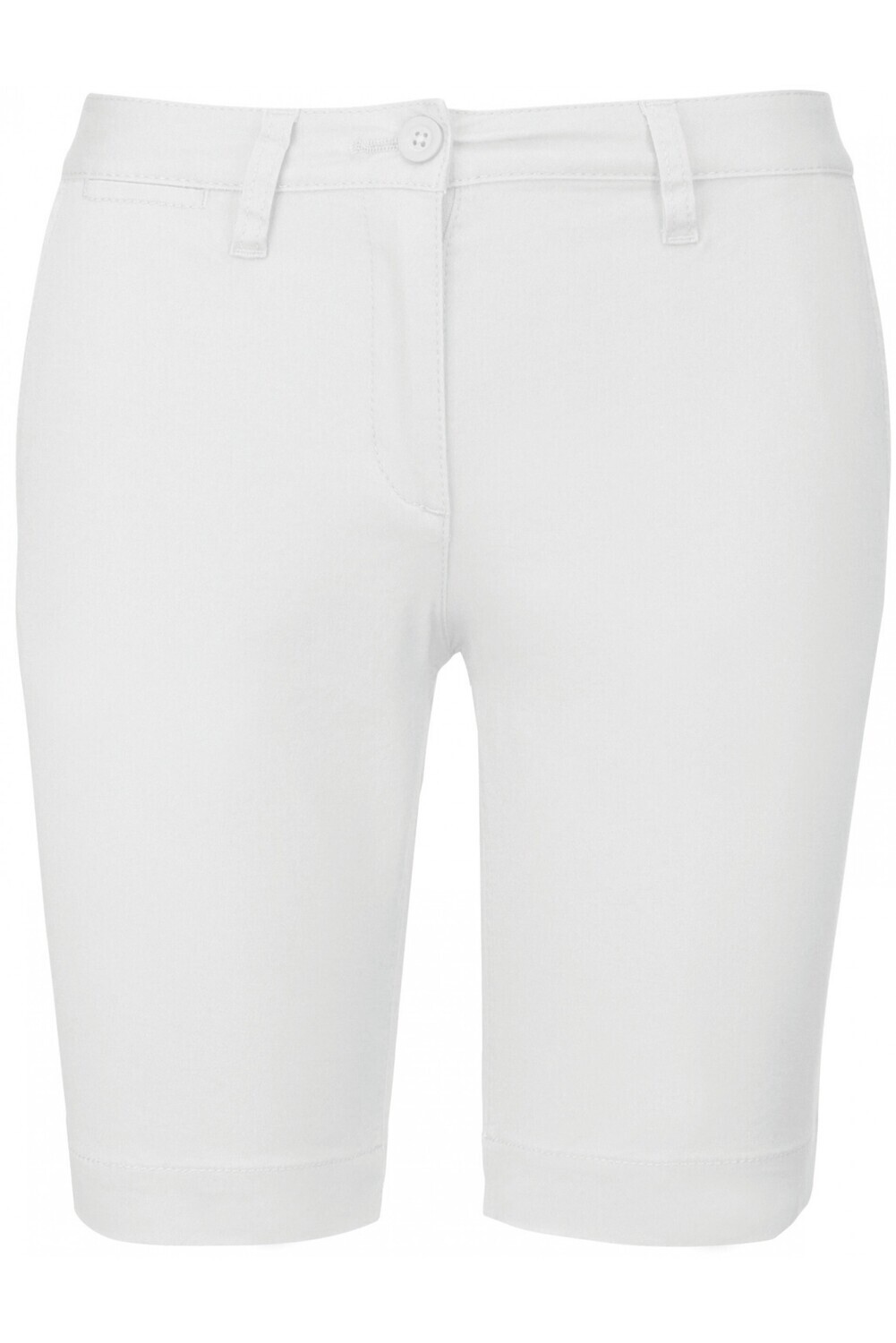Bermuda chino mujer, Color: White