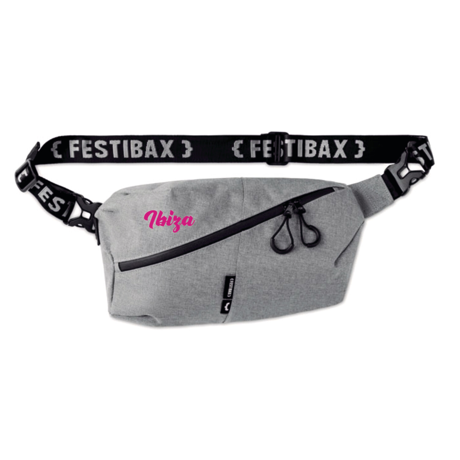 Riñonera para festival en poliéster 300D, Talla: 1 Color (min. 10 uds.)