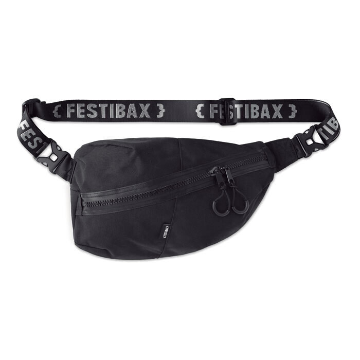 Riñonera para festival en cordura 1000D