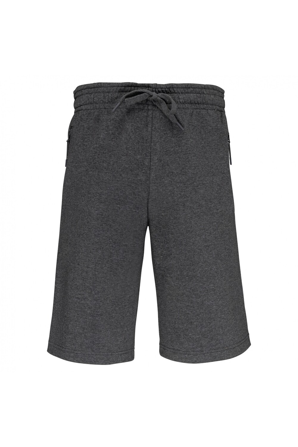 Pantalón corto en algodón, Color: Gris oscuro