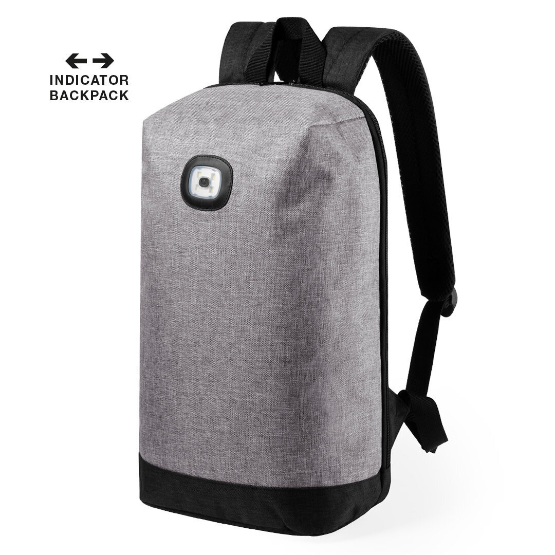 Mochila con indicadores luminosos