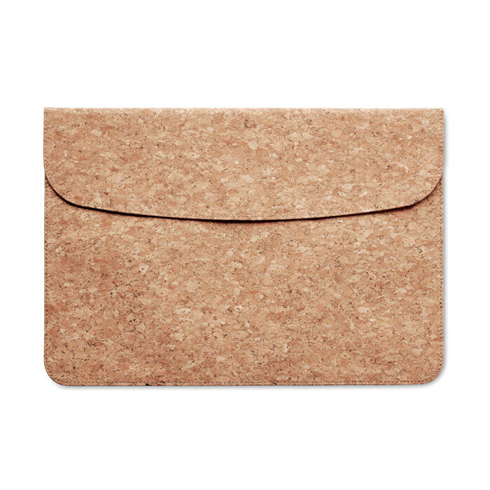 Bolsa de corcho para portátil