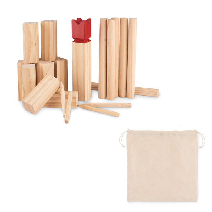 Juego de madera de pino