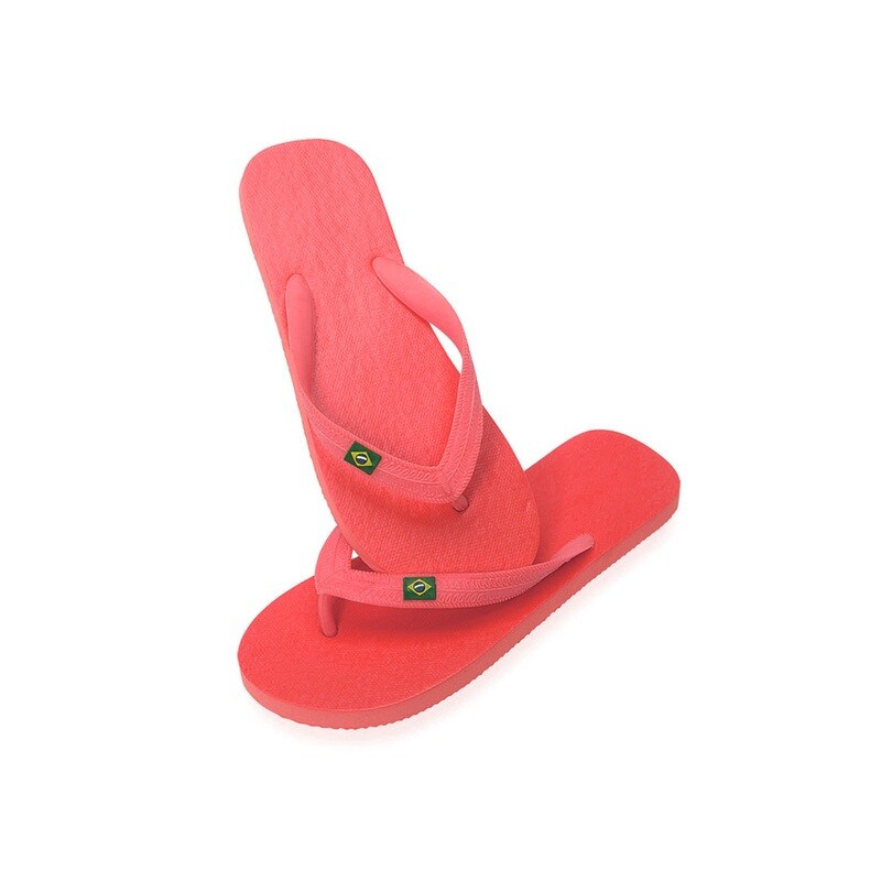 Par de chanclas brasileiras