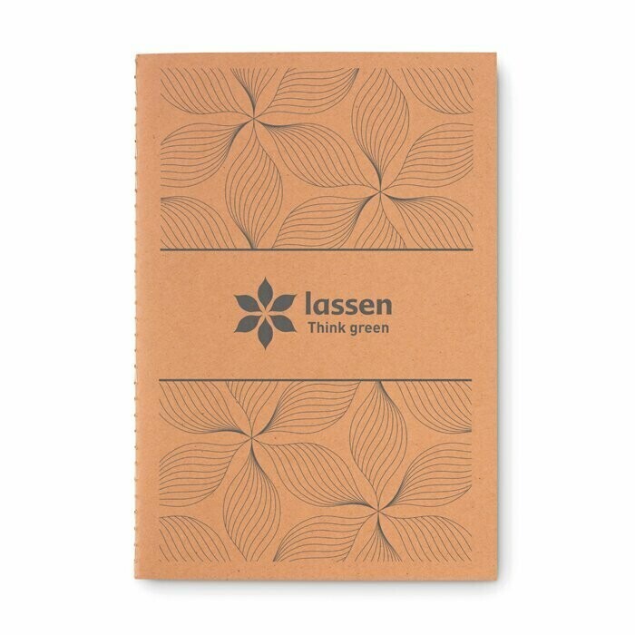 Libreta con tapa de cartón, Talla: 1 Color (min. 50 uds.)