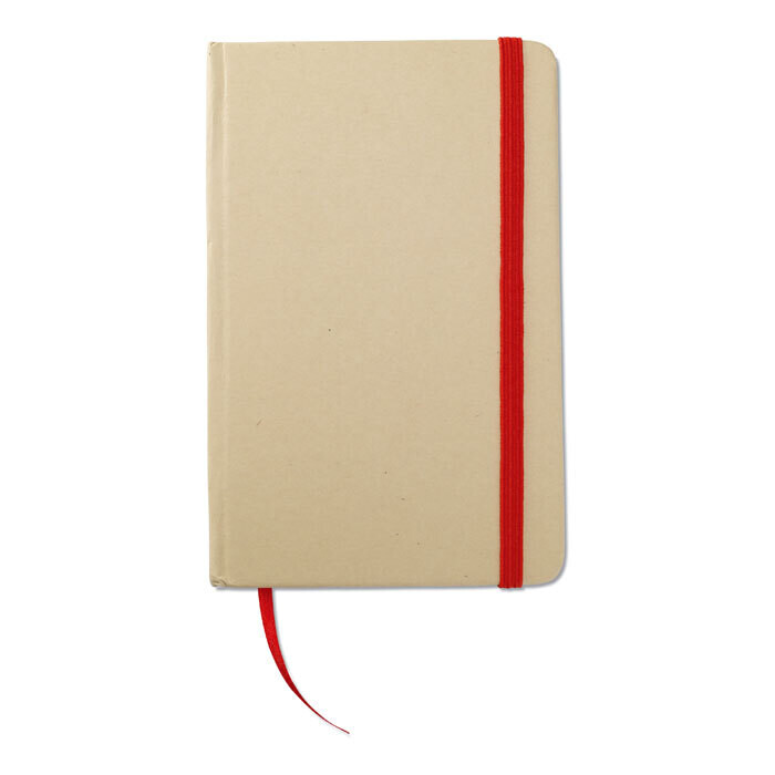 Libreta A6 de material reciclado con 96 hojas