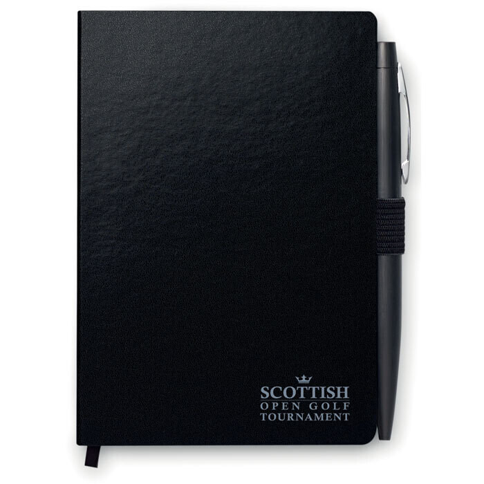Libreta A5 con tapa rígida de 72 hojas, Talla: 1 Color (min. 50 uds.)