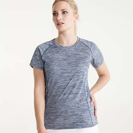 Camiseta técnica entallada de mujer