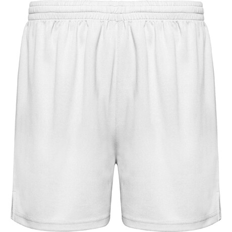 Pantalón corto deportivo sin slip interior, Color del artículo: Blanco